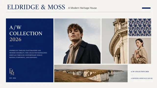British Heritage Editorial Presentation Template