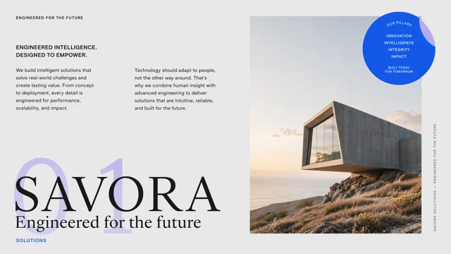 Gallery Hospitality Editorial Presentation Template