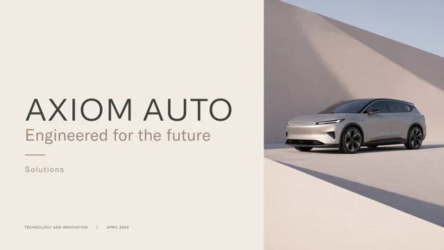 Minimalist Automotive Design Gallery Template