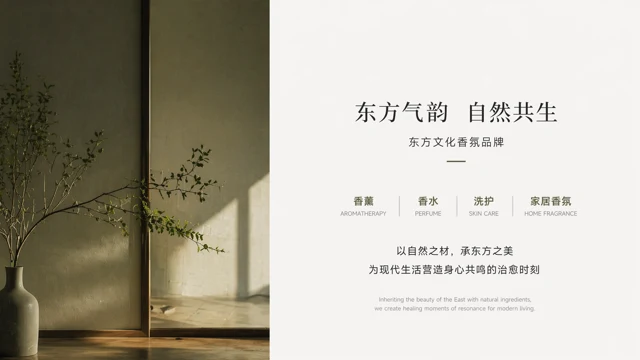 Oriental Fragrance Brand Profile & Editorial Deck