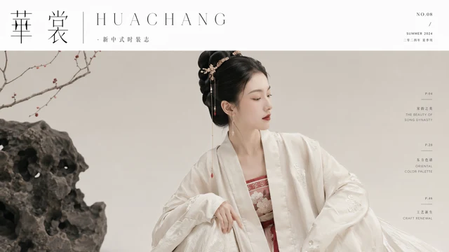HUACHANG: Neo-Chinese Fashion Editorial Lookbook
