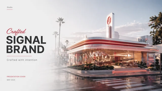 Retro-Modern Diner Brand Identity Presentation