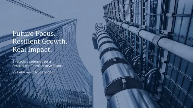 Strategic Macroeconomic Data Deck with Blue Tones