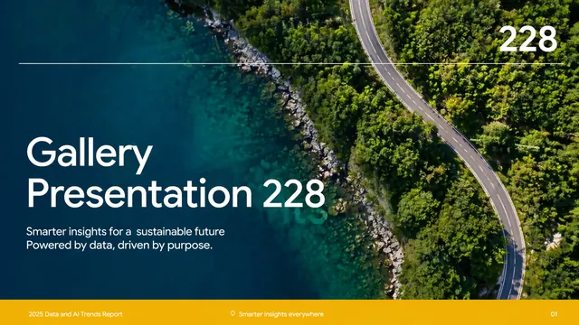 Coastal Road Insights Trend Report Template